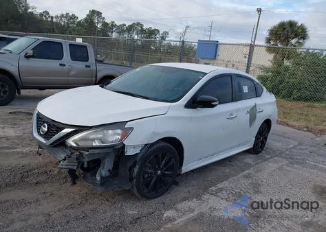 2018 Nissan Sentra Sr из США, поврежденный, VIN 3N1AB7AP6JY235032